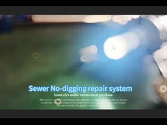 Υπερ-μεγάλη UV επένδυση DN1650 με μήκος 65m εγκαταστάθηκε στο Qingdao Shandong