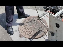 Ασύρματος έλεγχος CCTV Ελέγχου αγωγών κάμερα με ισχυρό καλώδιο και φως