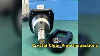 Ανθεκτική κάμερα CCTV Pipe Inspection Robot 1080p PTZ