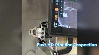 HD Pipeline Inspection Pole Camera 360 Degree Tilt
