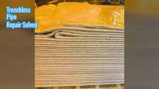 Επισκευαστικό διάλυμα σωλήνων επένδυσης UV Curing