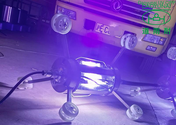 UV CIPP οδηγήσεων σωλήνων εξοπλισμού τεχνολογία υδραργύρου συστημάτων Trenchless πυρήνων θεραπείας ελαφριά διπλή